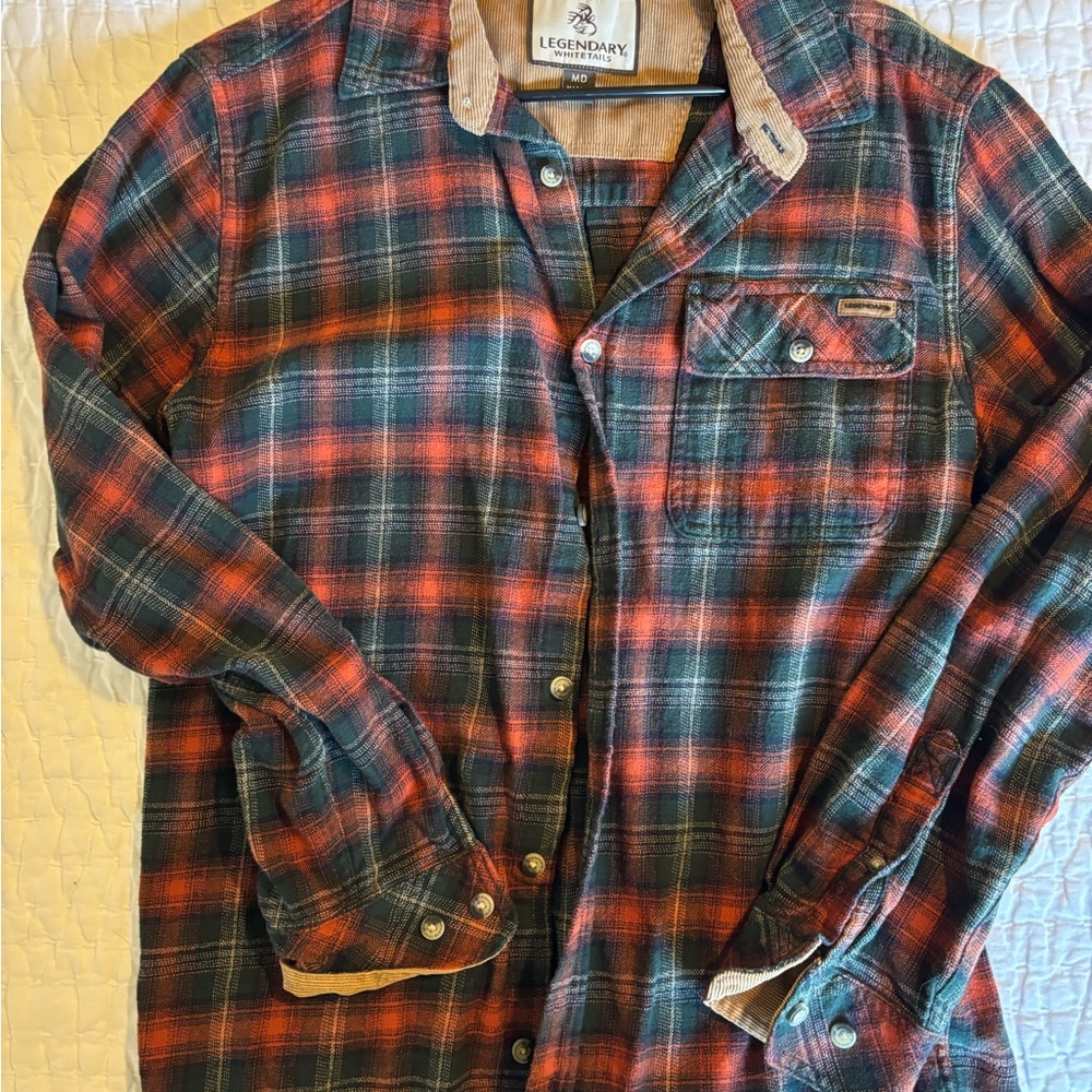 Legendary Whitetails Rustic Plaid Shirt